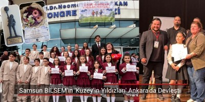 Samsun BİLSEM'in 'Kuzey’in Yıldızları' Ankara'da Devleşti